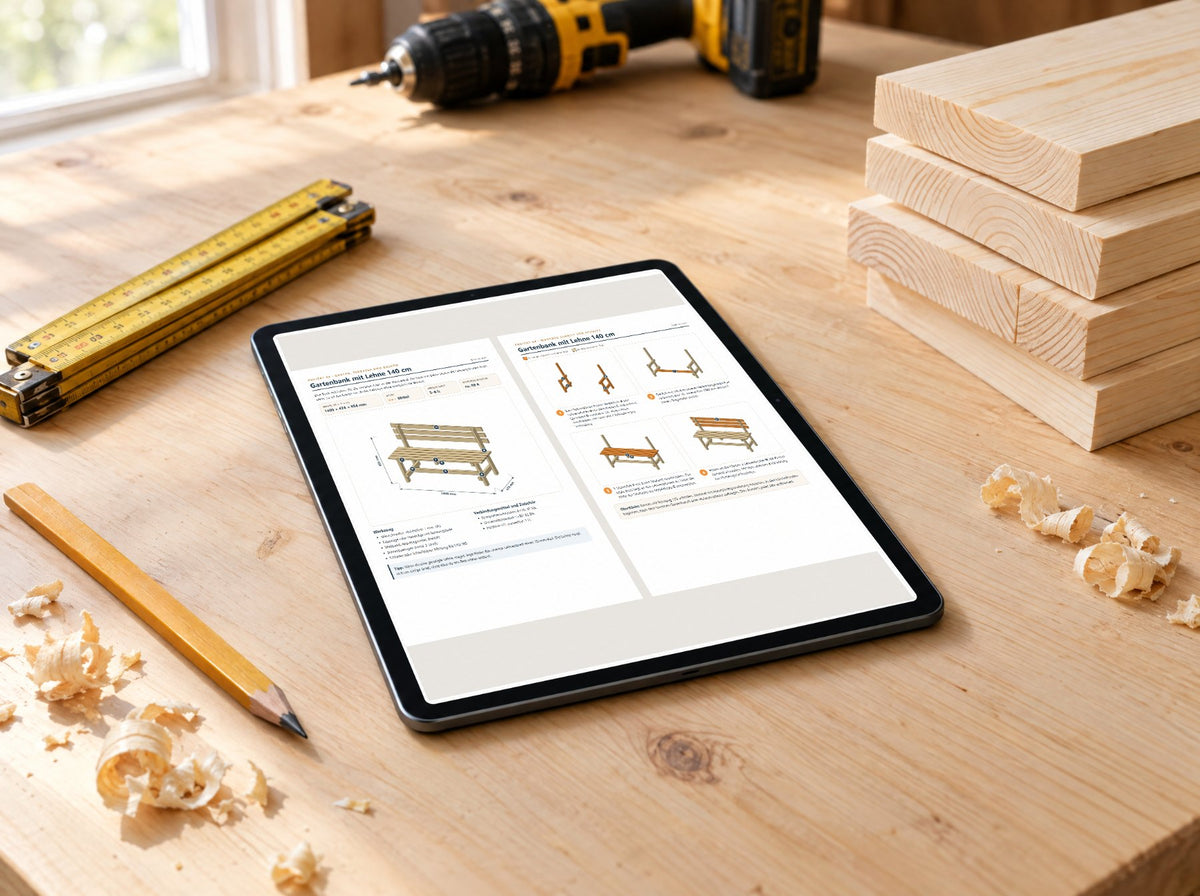 Brett für Brett: Baupläne auf dem Tablet