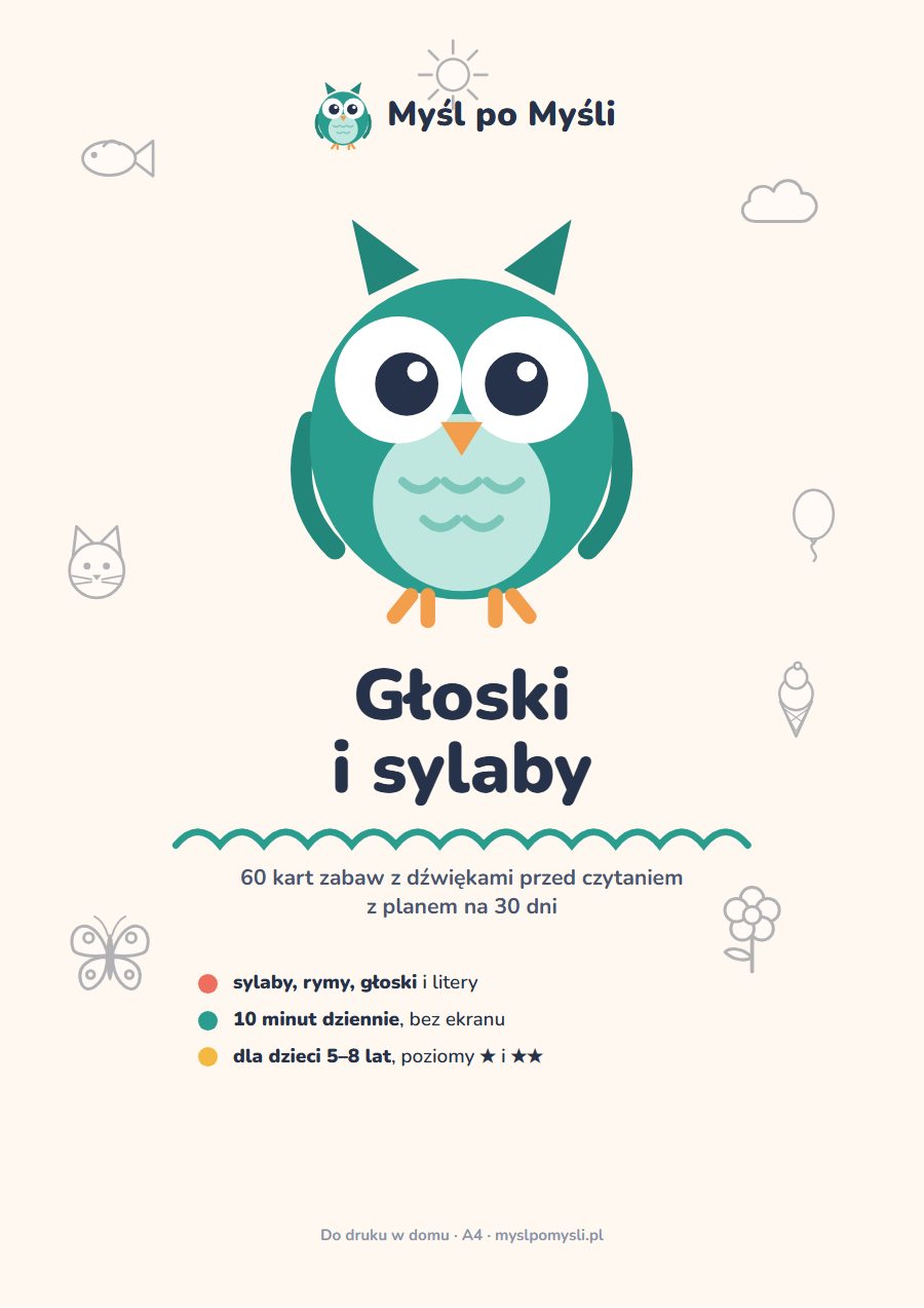 Głoski i sylaby: okładka
